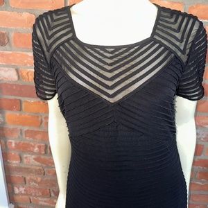 Calvin Klein Black Formal Gown / Dress / Bodycon Maxi Size 12